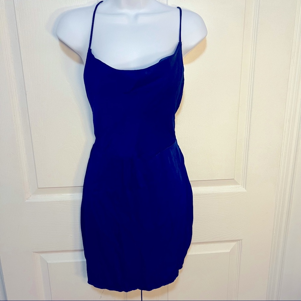 Royal Blue Zara Dress